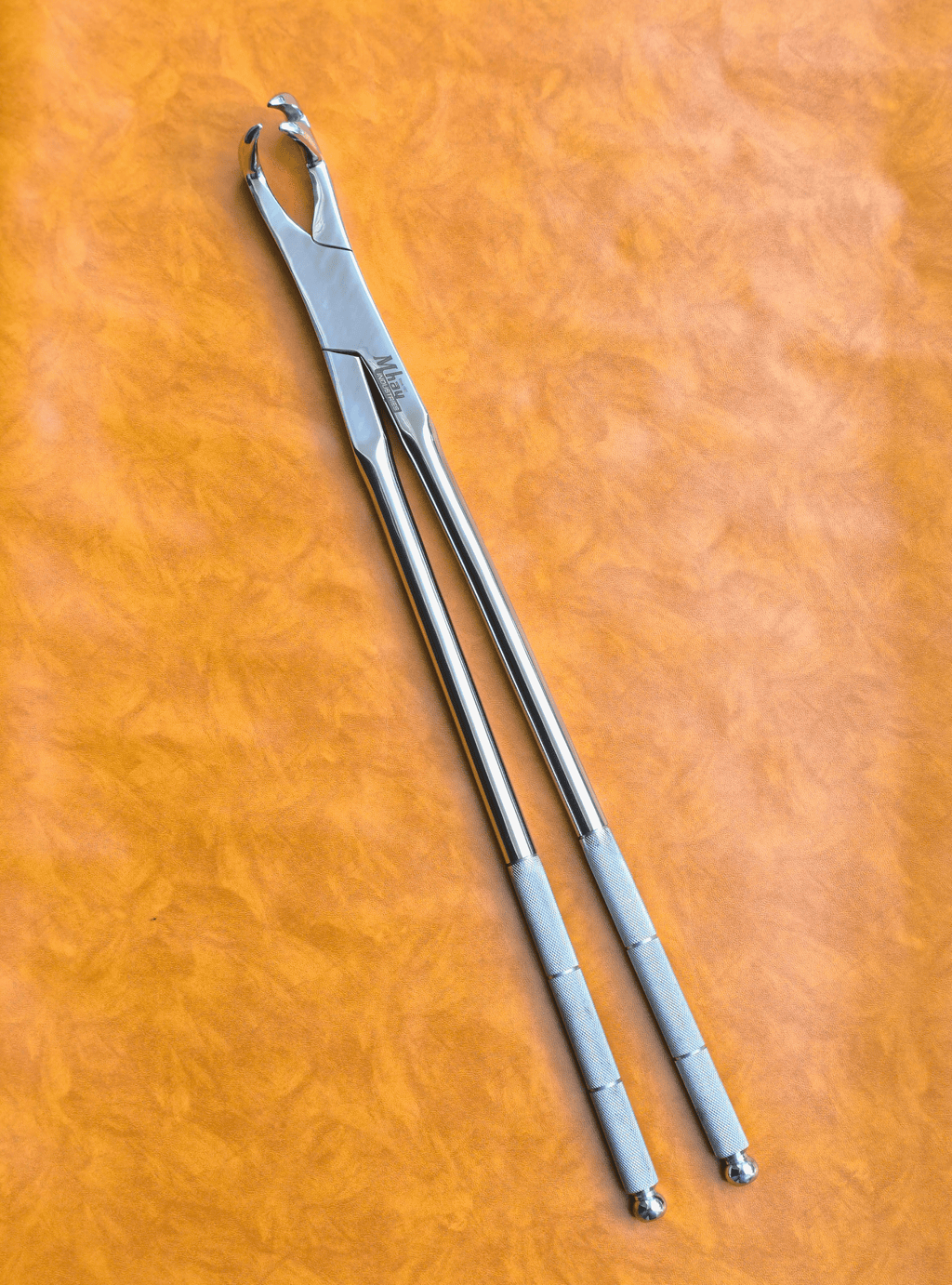 Three Prong Off Side 21"  Equine Dental Forceps