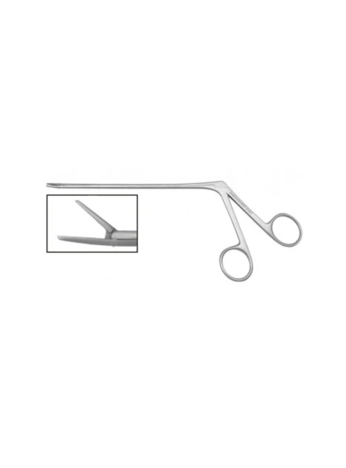 ENT Alligator Forceps 14cm 3.5"-5.5″ Serrated