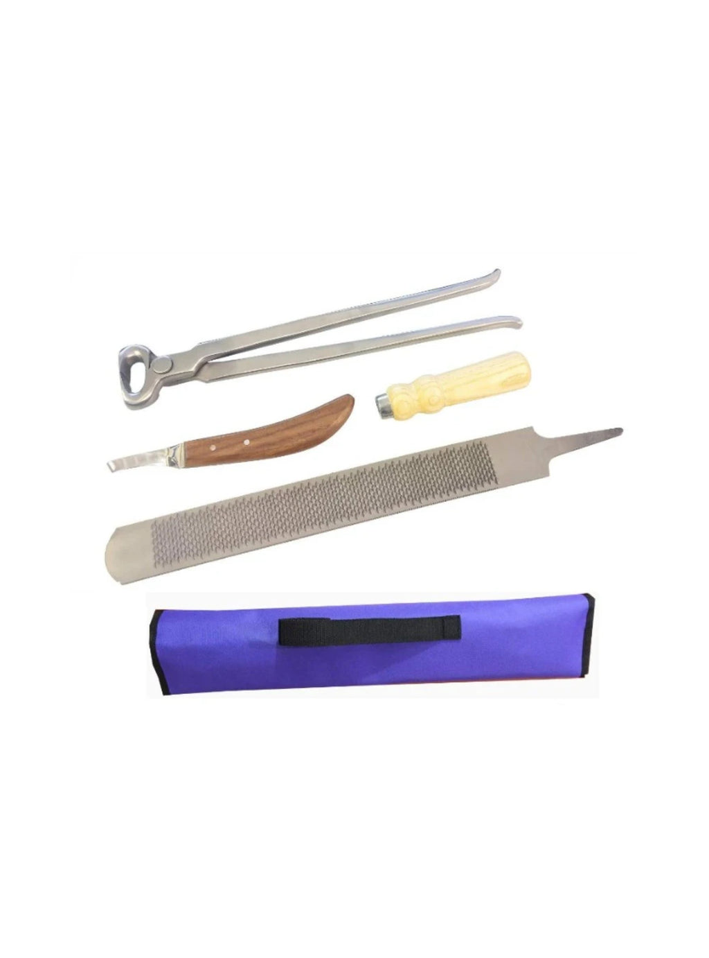 Farrier Kit | Hoof Nipper, Rasp & Knife Set