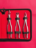Set of 3 Handy Forceps 7"