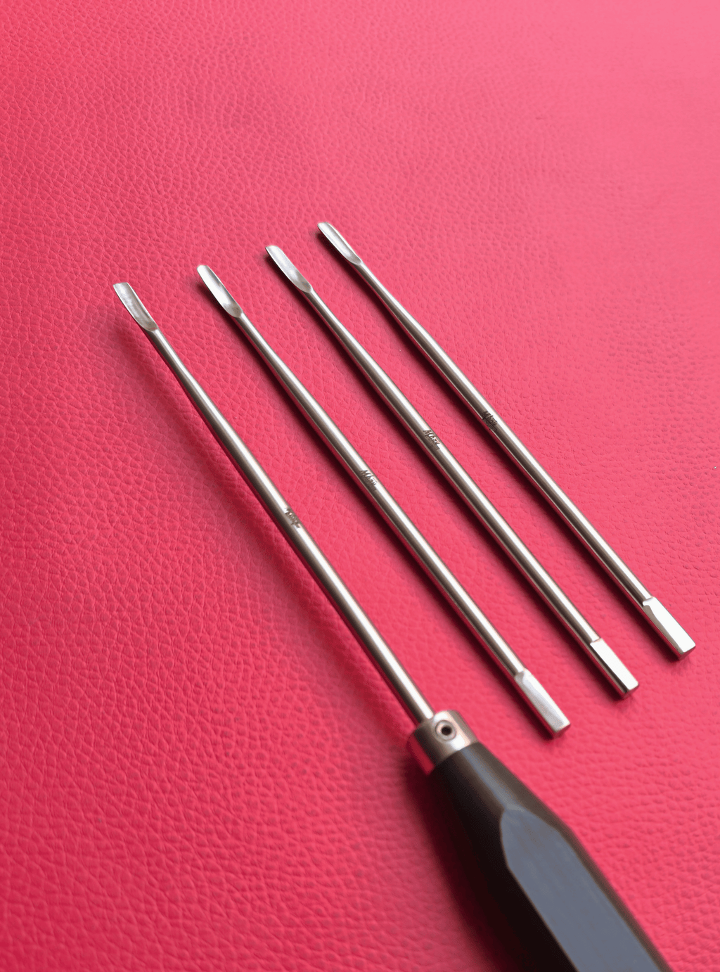 Interchangeable Head Elevator Set with Dental Mallet