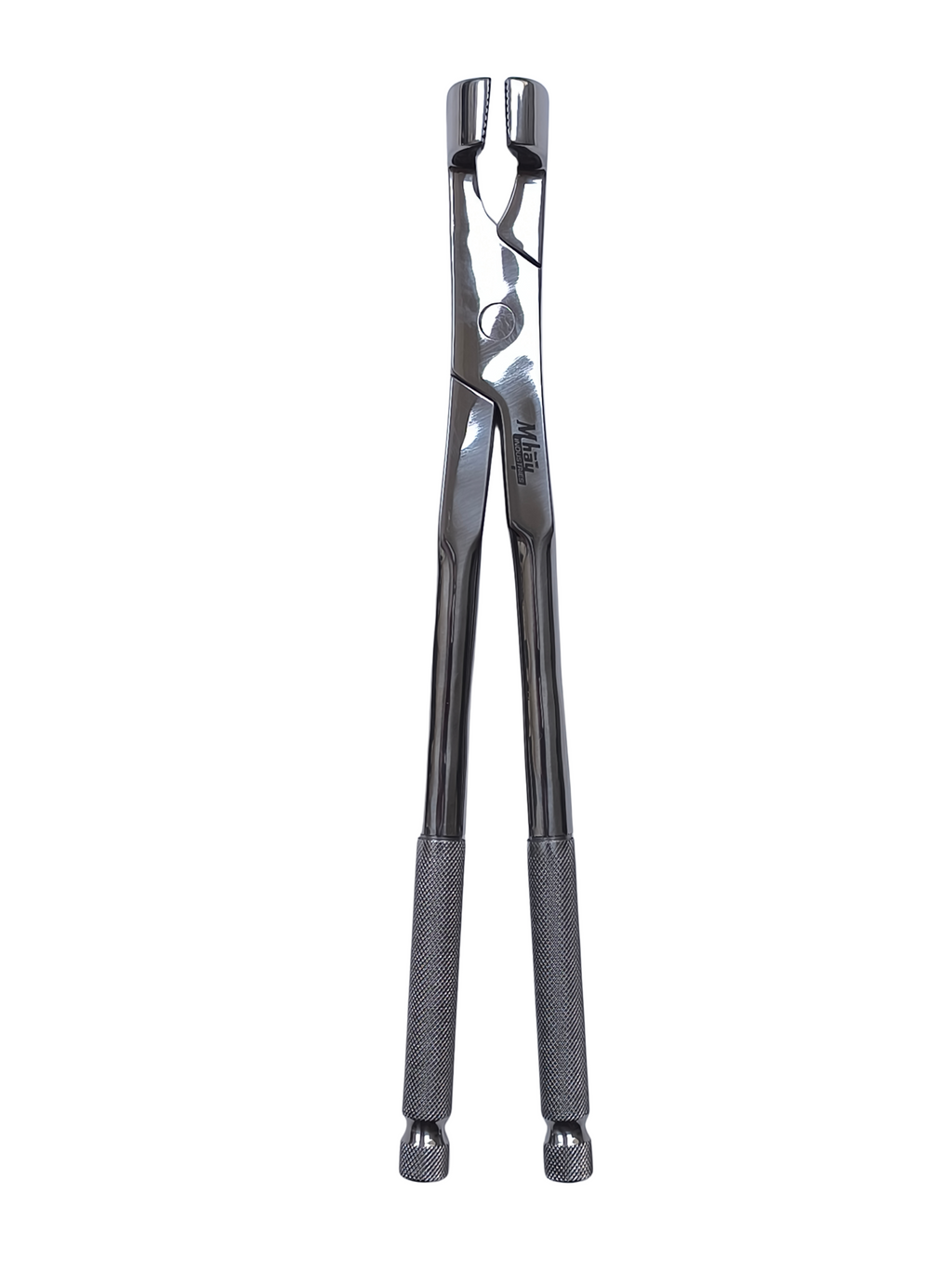 Molar Serrated Jaw Pony Forceps 12"