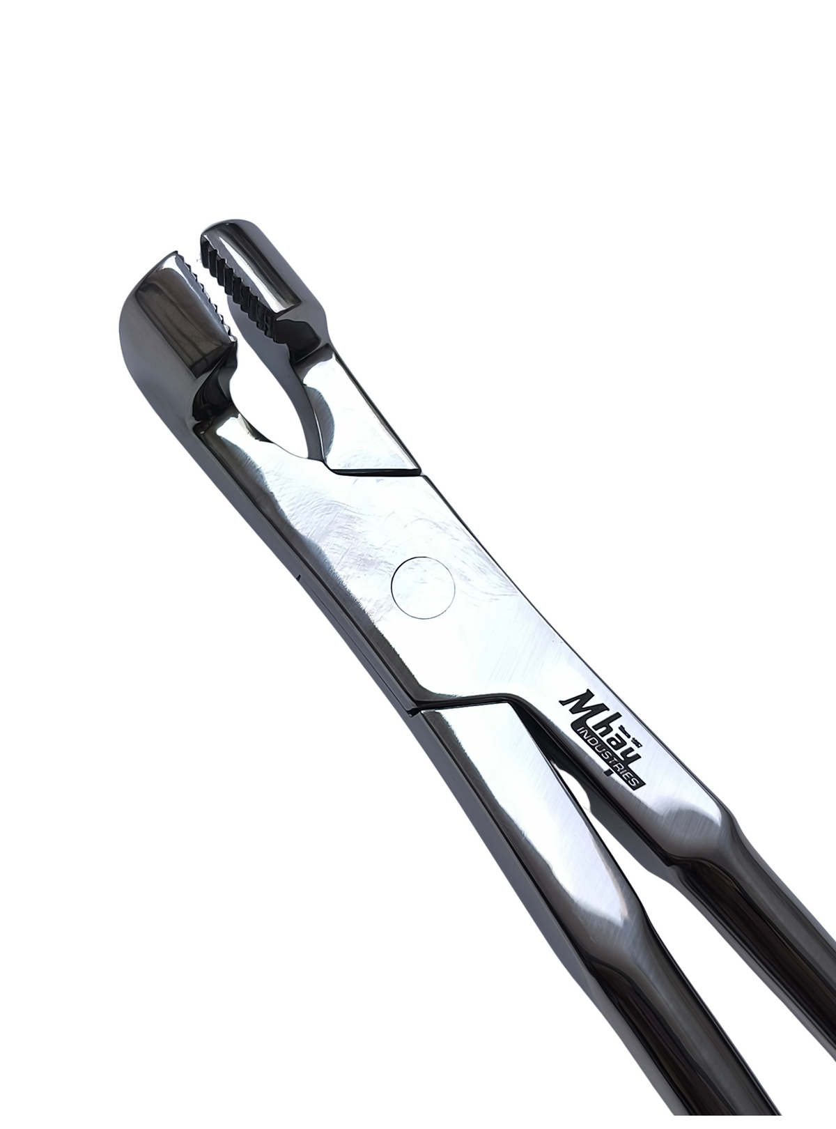 Molar Serrated Jaw Pony Forceps 12"