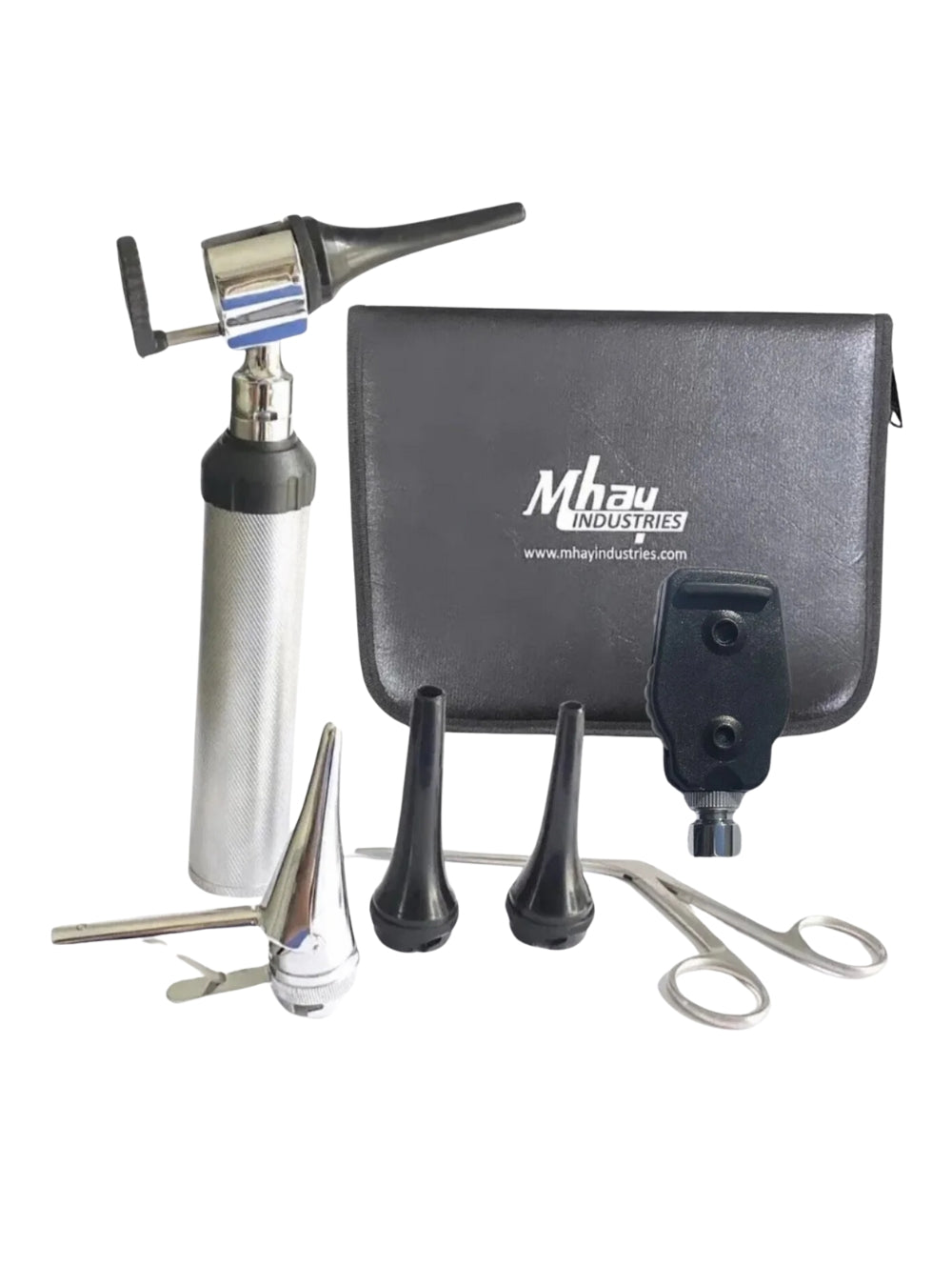 Veterinary Otoscope Ophthalmoscope Set with Hartmann Speculum & Alligator Forceps