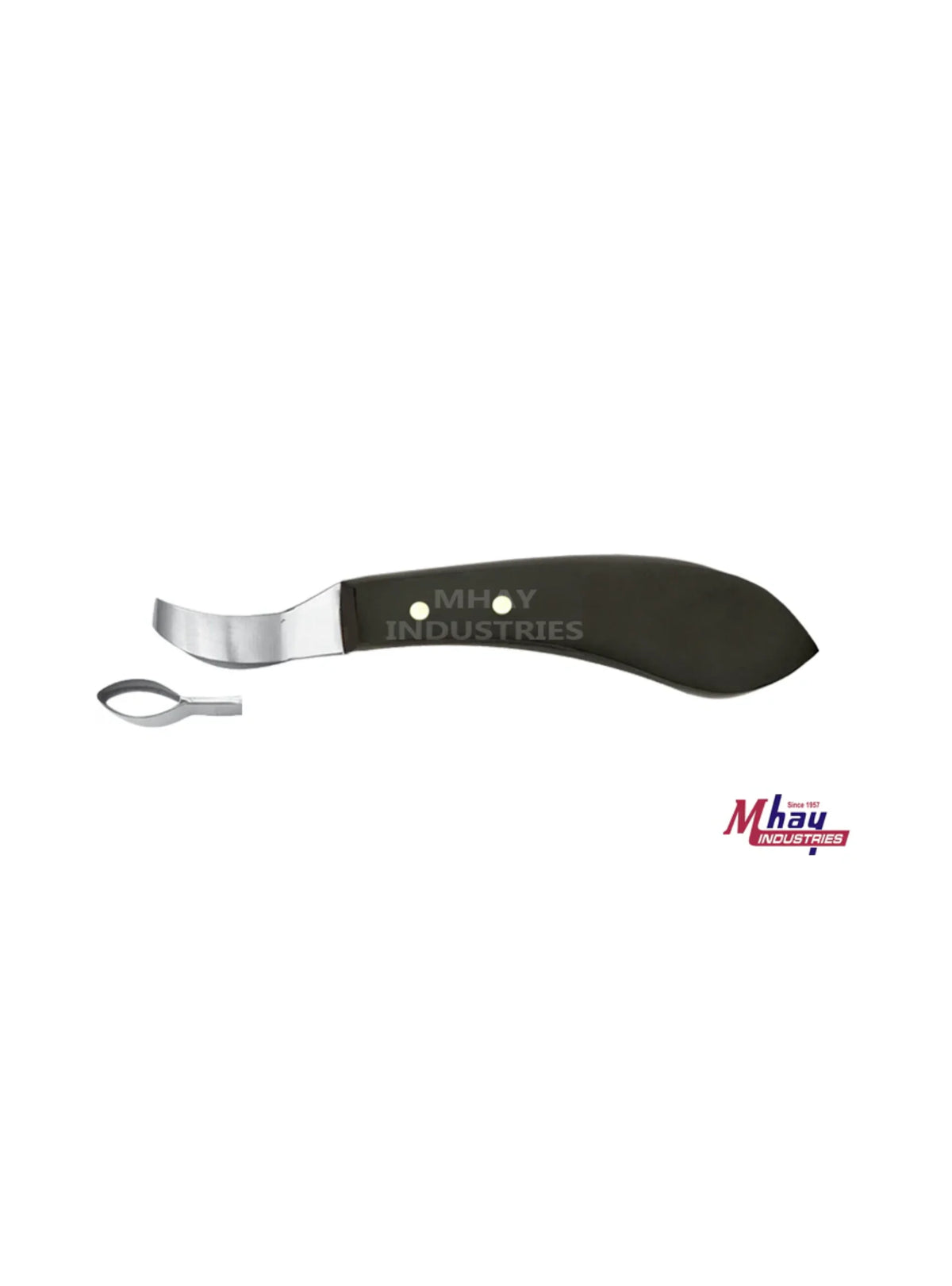 Farrier Blackwood Loop Knife (Medium 35mm)