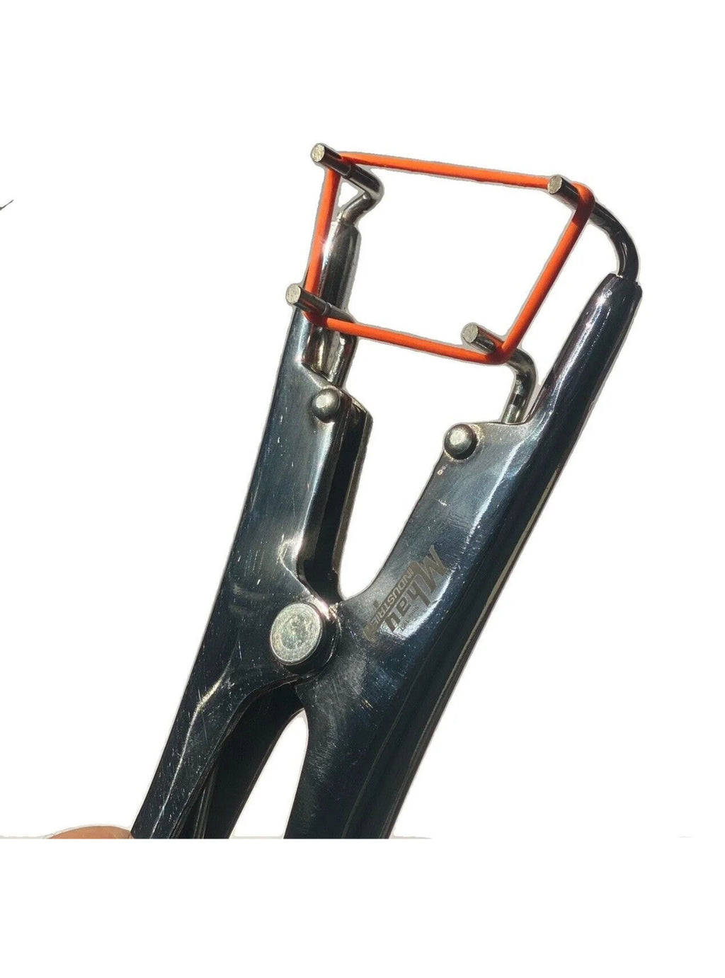 Chrome Livestock Castration Elastrator Pliers Set